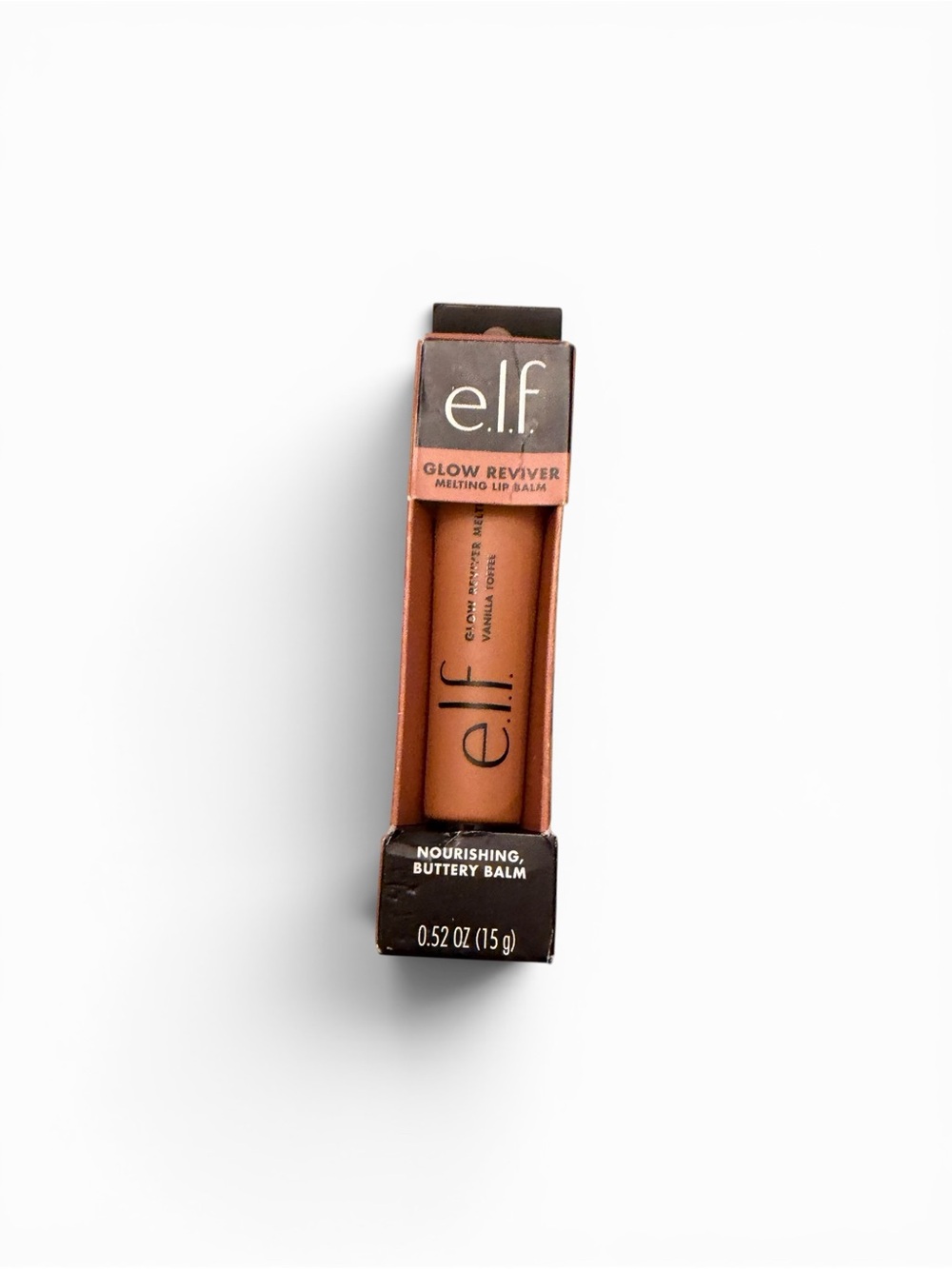 e.l.f. Glow Reviver VANILLA TOFFEE Melting Lip Balm NEW Makeup Lipstick Neutral